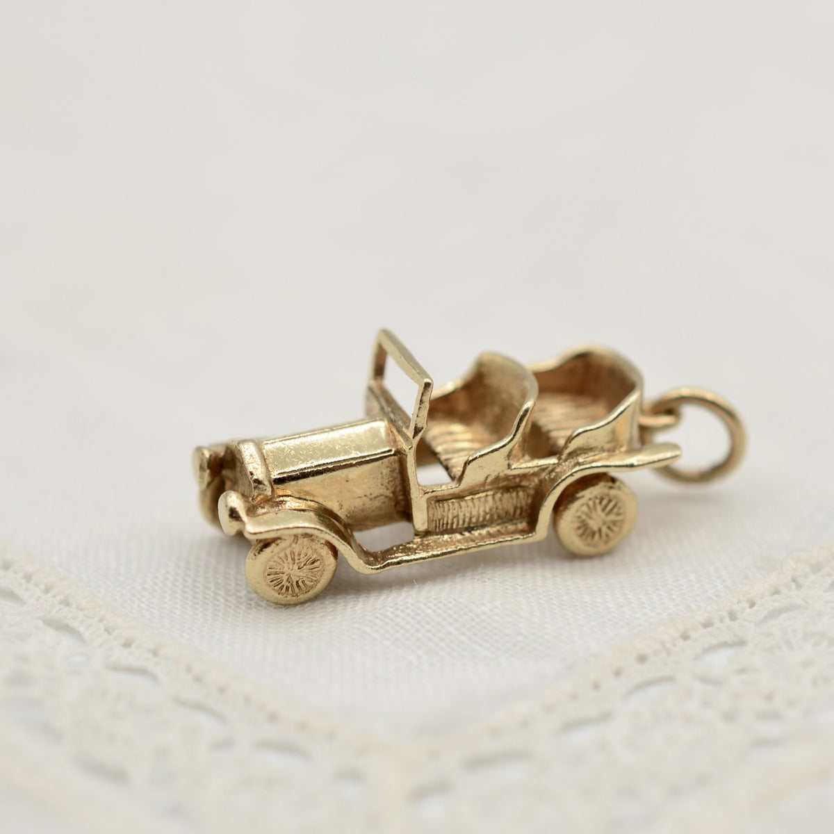 10k Gold Model T Classic Car Charm