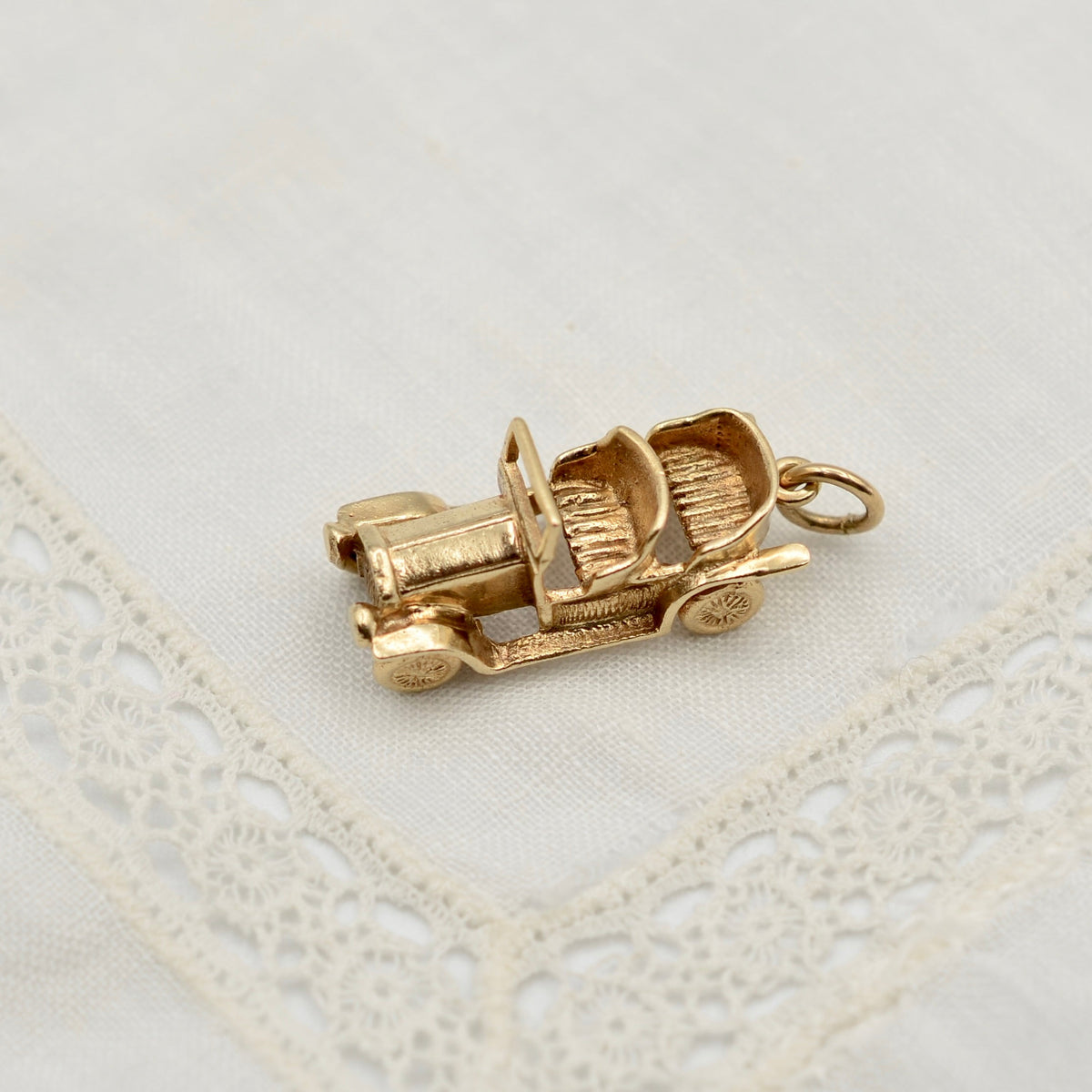 10k Gold Model T Classic Car Charm
