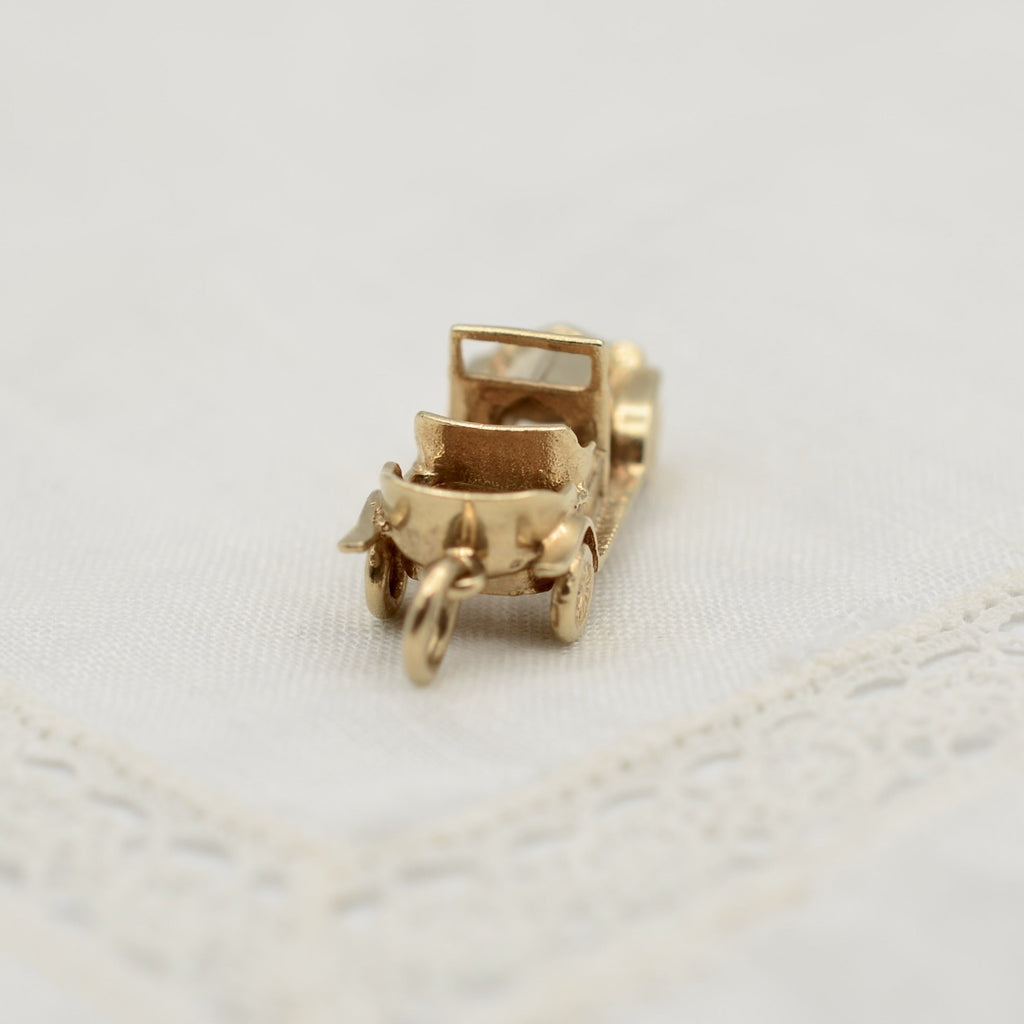 10k Gold Model T Classic Car Charm