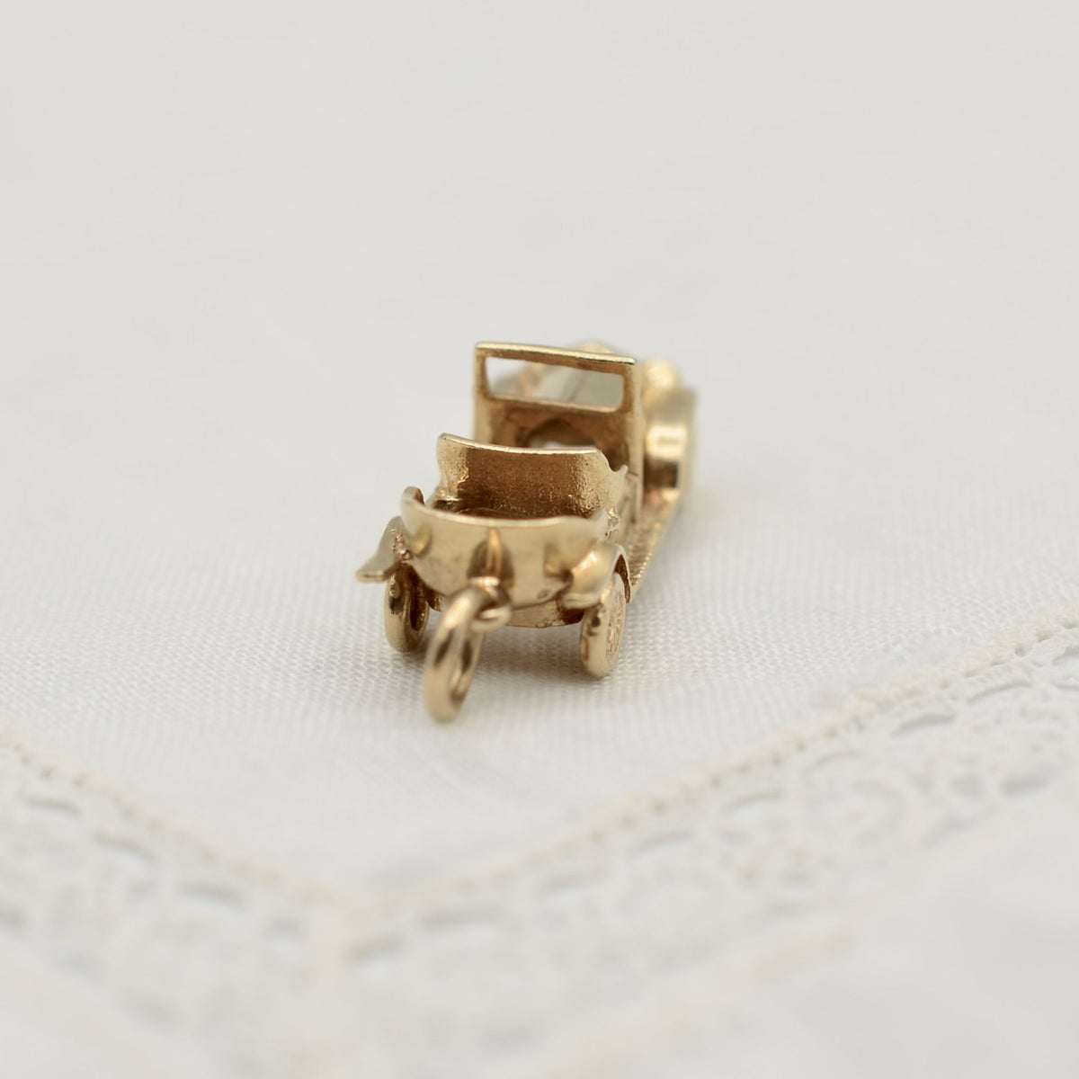 10k Gold Model T Classic Car Charm