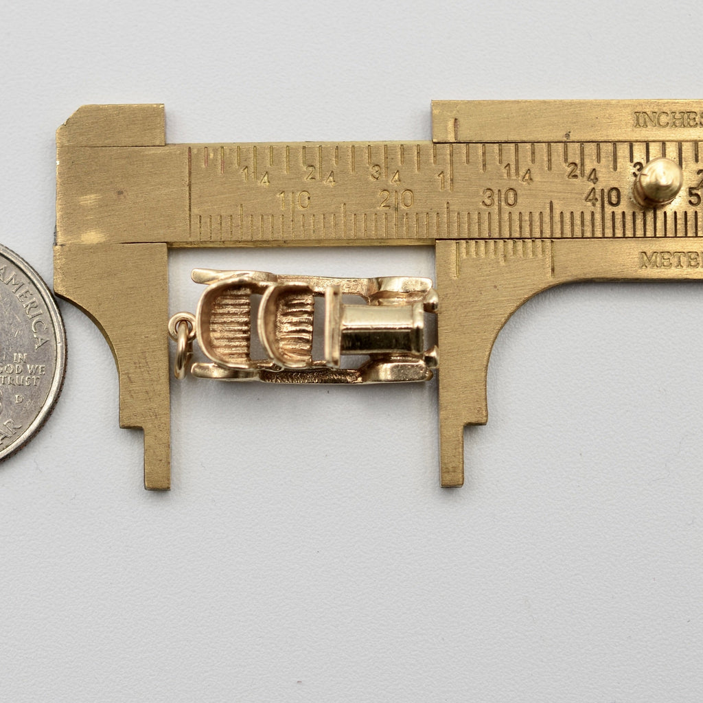 10k Gold Model T Classic Car Charm