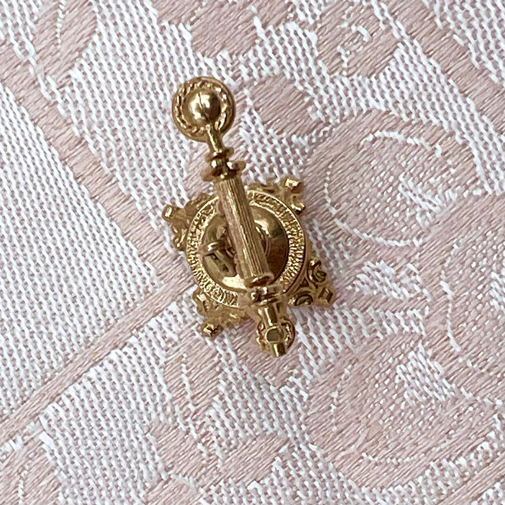 9K Solid Gold Vintage Telephone Charm - Nuvo 1972 UK