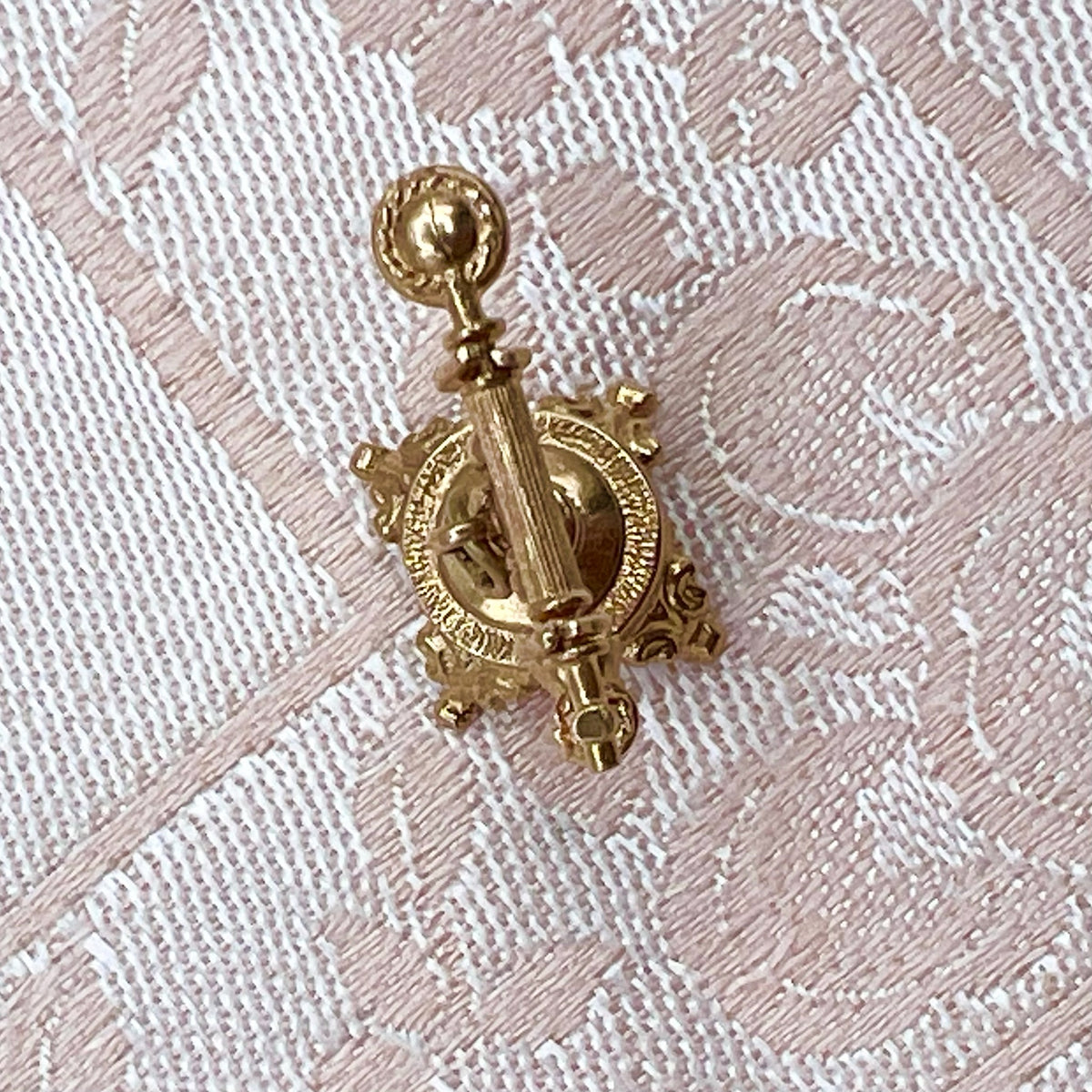 9K Solid Gold Vintage Telephone Charm - Nuvo 1972 UK