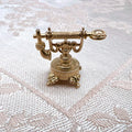 9K Solid Gold Vintage Telephone Charm - Nuvo 1972 UK