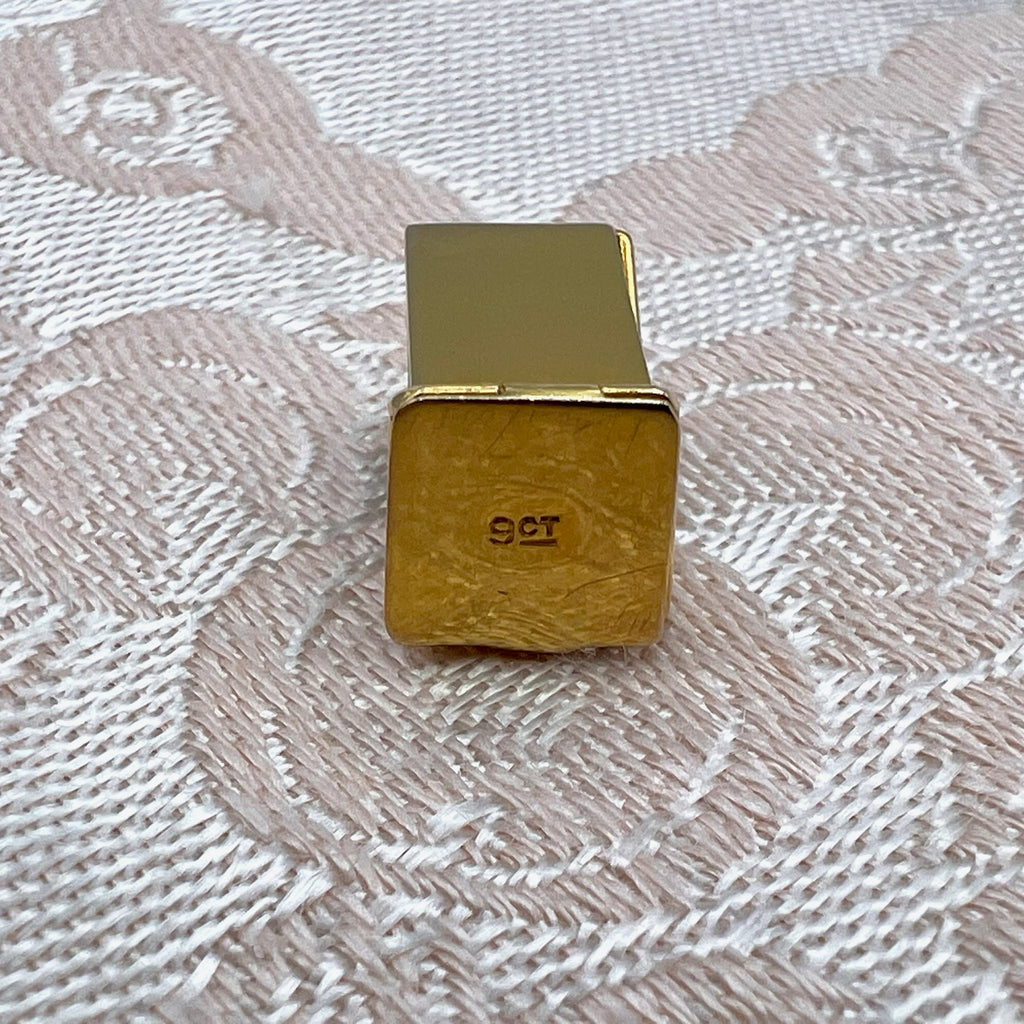 9K Solid Gold Box of Dice Charm for Bracelet or Pendant Necklace