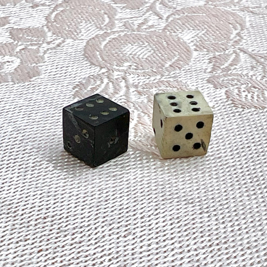 9K Solid Gold Box of Dice Charm for Bracelet or Pendant Necklace