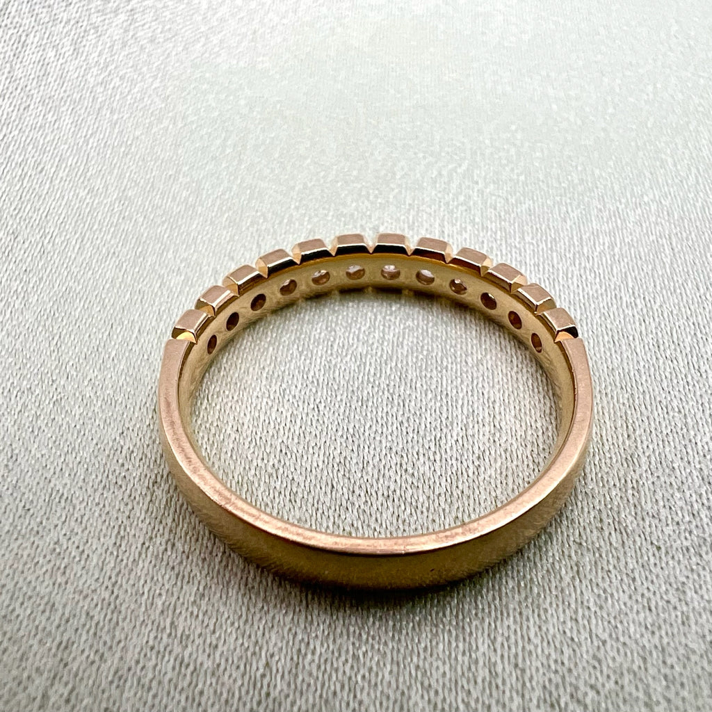 14K Lab Diamond Band - 0.6cttw, 3mm
