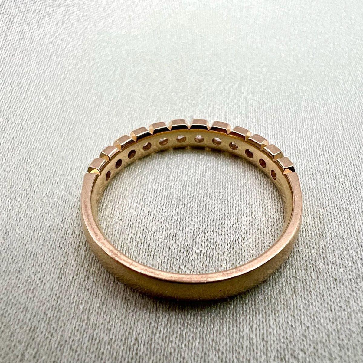 14K Lab Diamond Band - 0.6cttw, 3mm