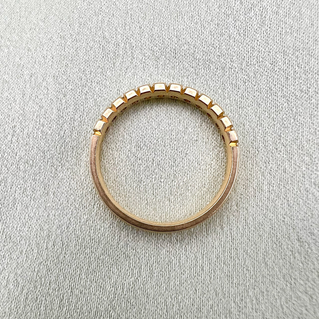 14K Lab Diamond Band - 0.6cttw, 3mm